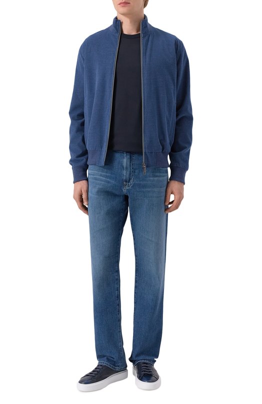 Вельветовый кардиган Capobianco 19M451.MR00. Синий  19M451.MR00. Фото 2