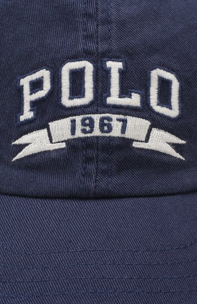 Хлопковая бейсболка POLO RALPH LAUREN, арт. 322737580, фото 3