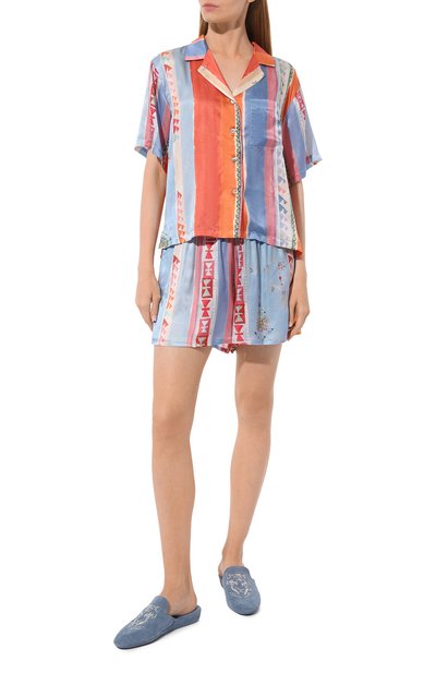 Пижама из хлопка и шелка ANY WOWZERS, арт. MRC02-RSL, фото 2