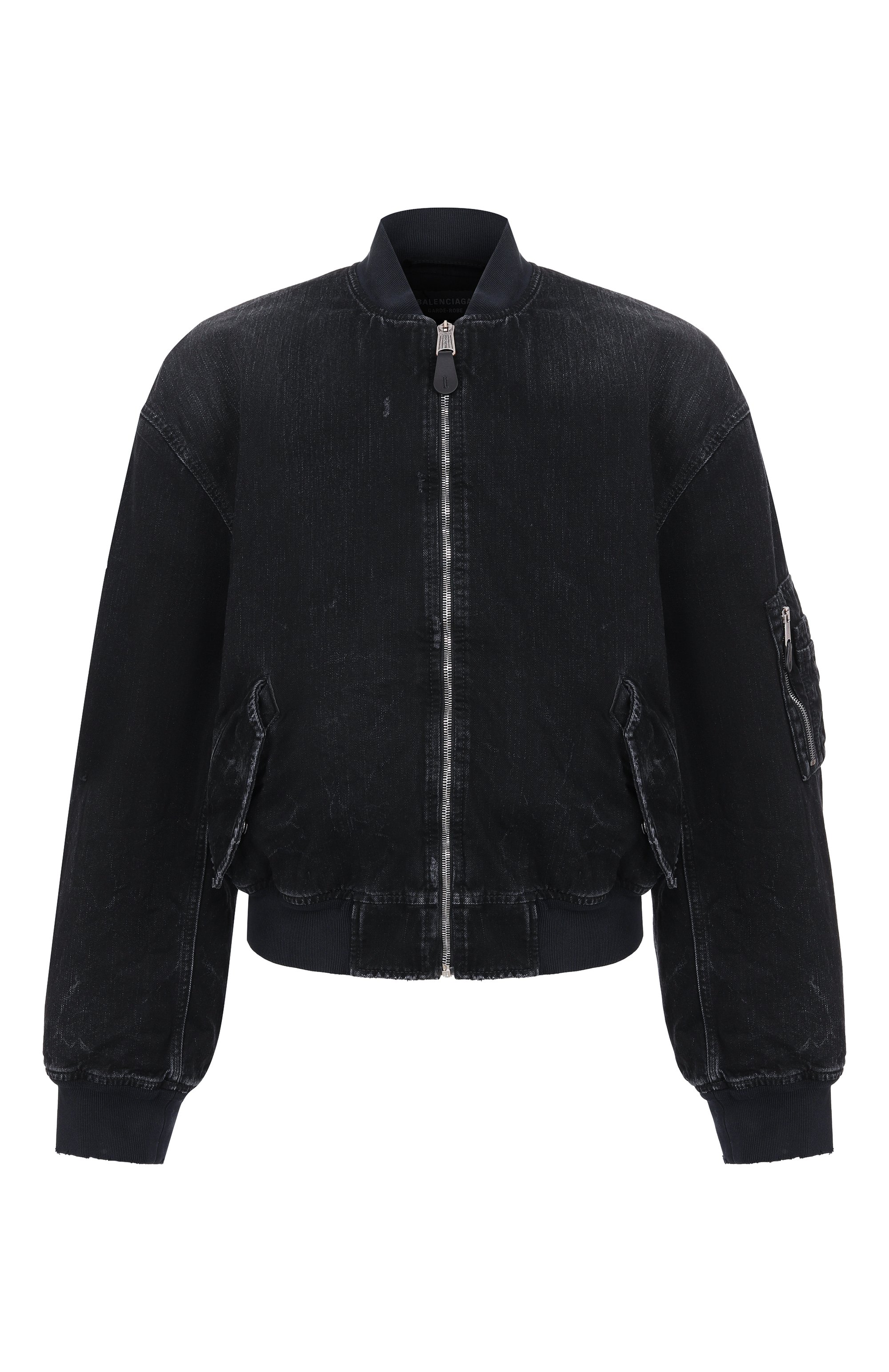 Джинсовый бомбер BALENCIAGA, арт. 850058/TTW67, фото 1