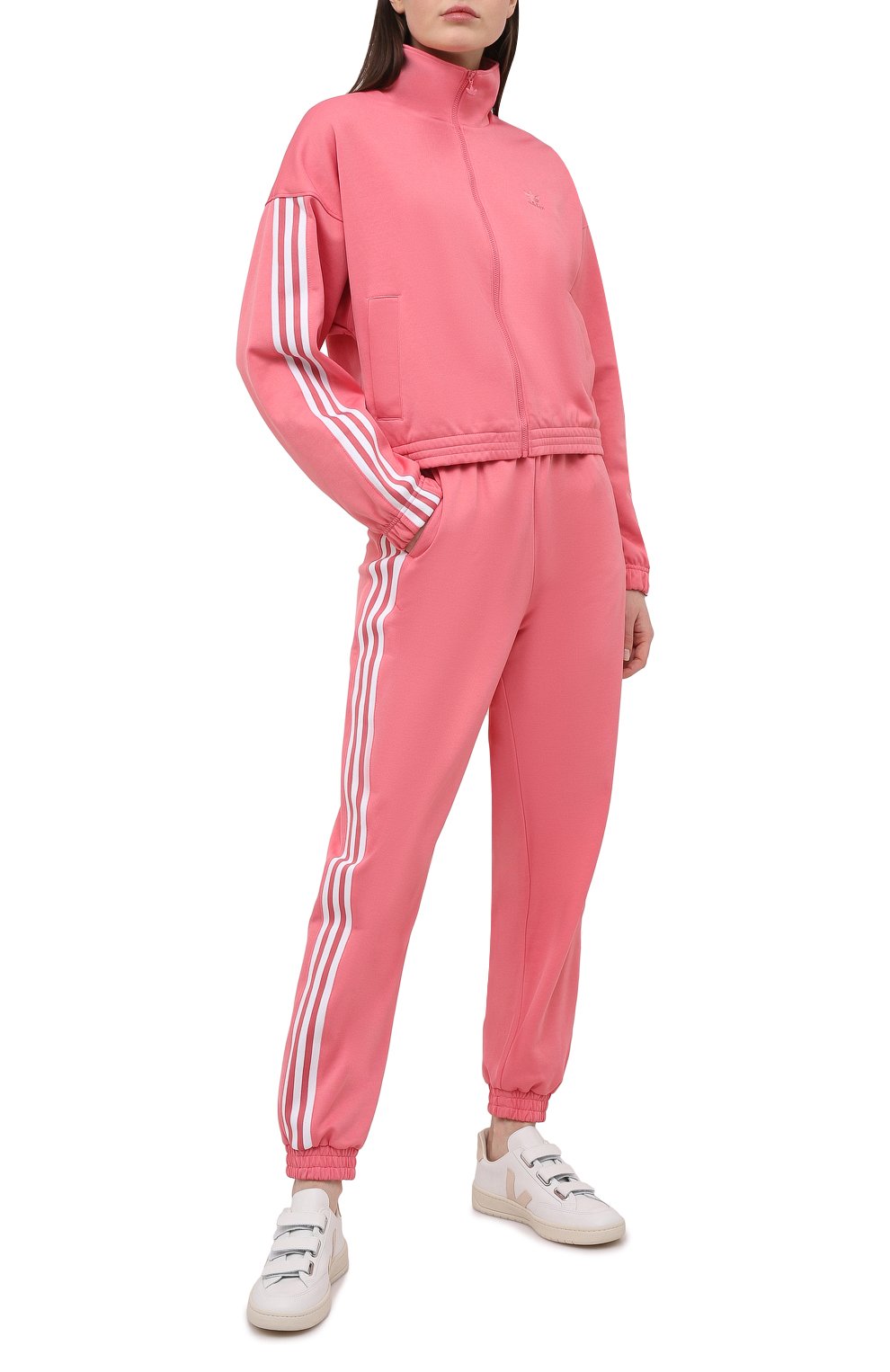 Толстовка ADIDAS ORIGINALS розового цвета по цене 6420 руб., арт. GN6707, фото 2 Толстовка ADIDAS ORIGINALS, арт. GN6707, фото 2