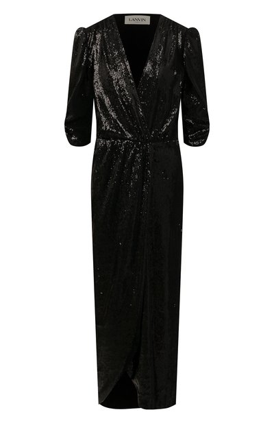 Женское платье с отделкой пайетками LANVIN, арт. RW-DR0095-5140-P22