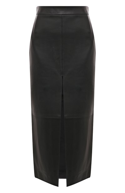 Кожаная юбка MAINLESS, арт. SK22-01-01-BL, фото 1