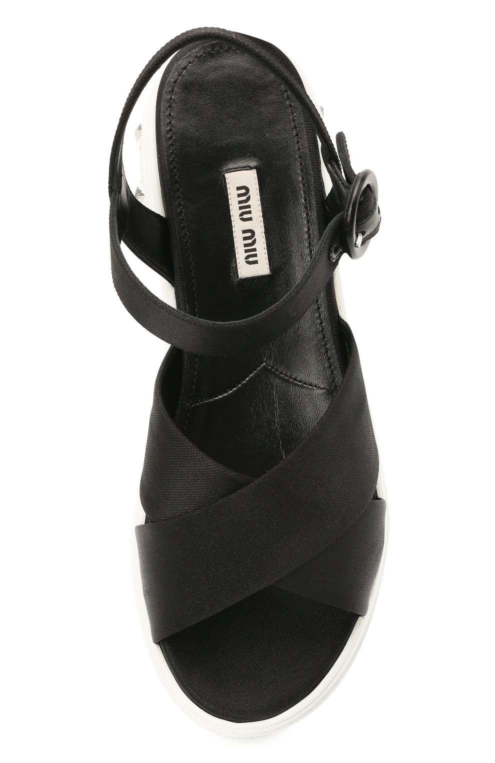 Текстильные сандалии MIU MIU, арт. 5X996C/71L, фото 5