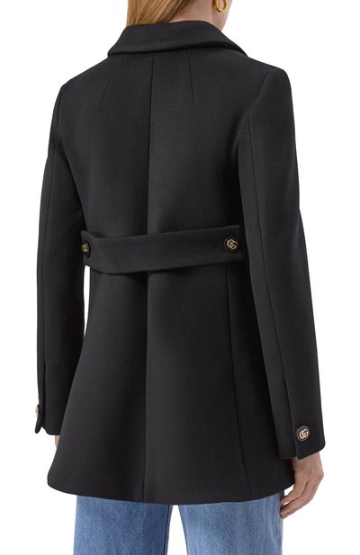 Шерстяное полупальто GUCCI, арт. 835575/ZHW03, фото 4