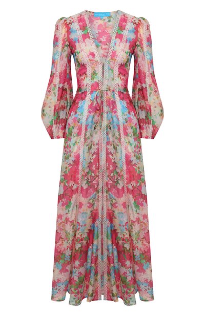 Женское платье из смеси хлопка и шелка A MERE CO, арт. AMC/SS2010A