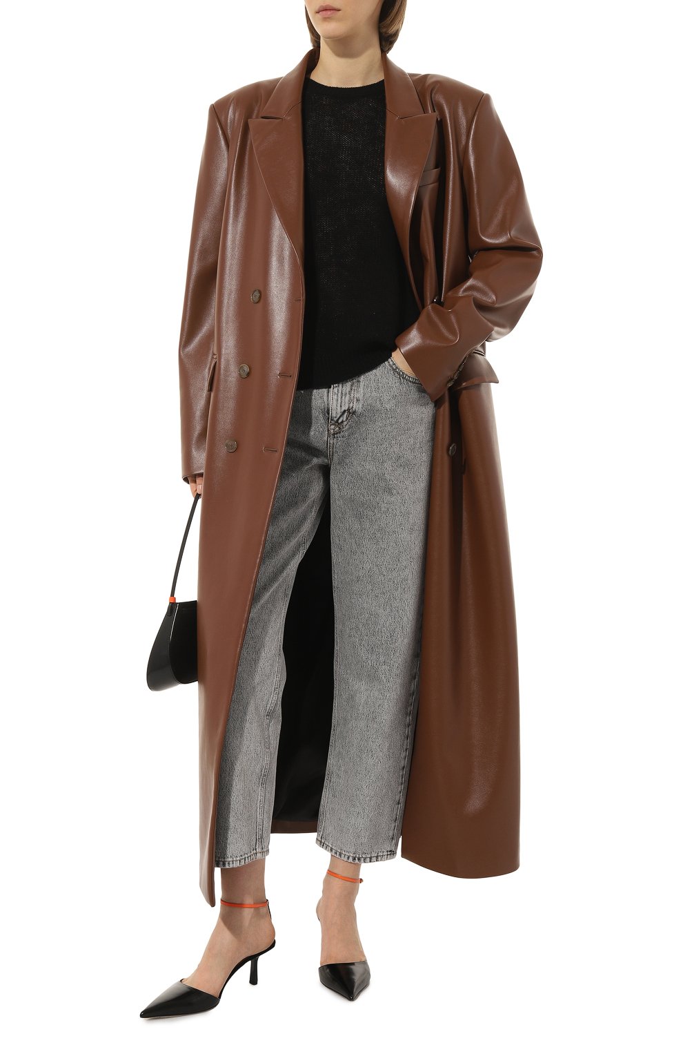 Джинсы MOORER серого цвета по цене 89950 руб., арт. PH0EBE-120 W. BR/M0D5T100009-TEPAE79, фото 2 Джинсы MOORER, арт. PH0EBE-120 W. BR/M0D5T100009-TEPAE79, фото 2