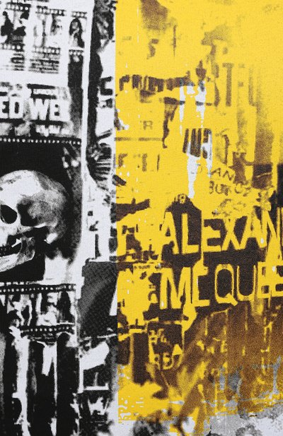 Хлопковая футболка ALEXANDER MCQUEEN, арт. 649877/QQZ57, фото 5