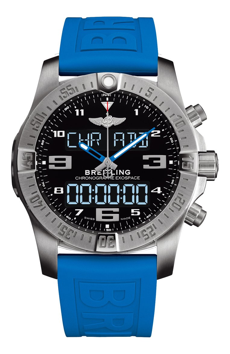 Мужские часы exospace b55 BREITLING бесцветного цвета, арт. EB5510H21B1S1 | Фото 1 (Механизм: Кварц; Региональные ограничения белый список (Axapta Mercury): Не проставлено; Материал корпуса: Титан; Цвет циферблата: Чёрный; Нос: Не проставлено; Ограничения доставки: m-style)