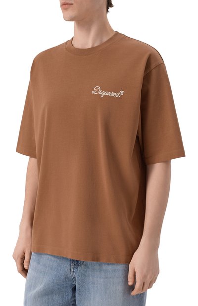Хлопковая футболка DSQUARED2, арт. S74GD1525/D20106, фото 3