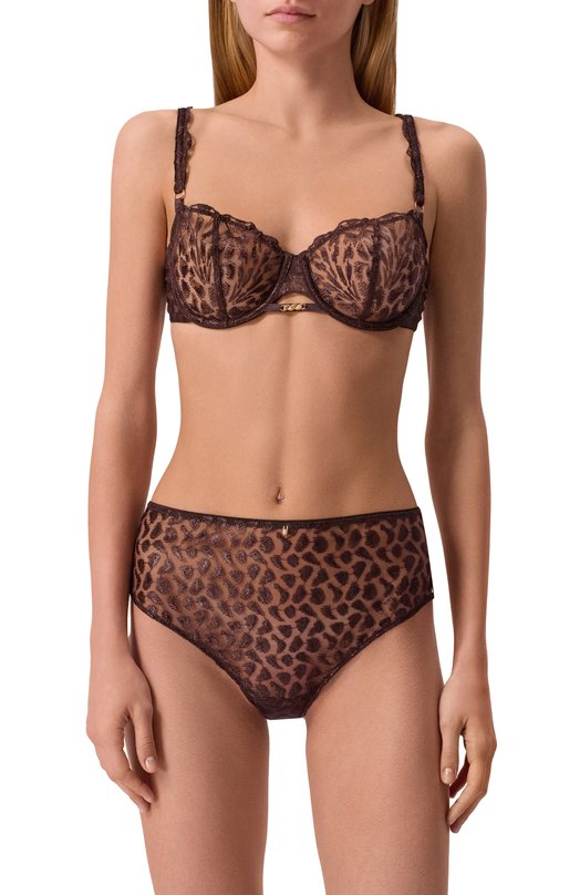 Трусы-стринги Aubade 5D25 Коричневый  5D25 Фото 2