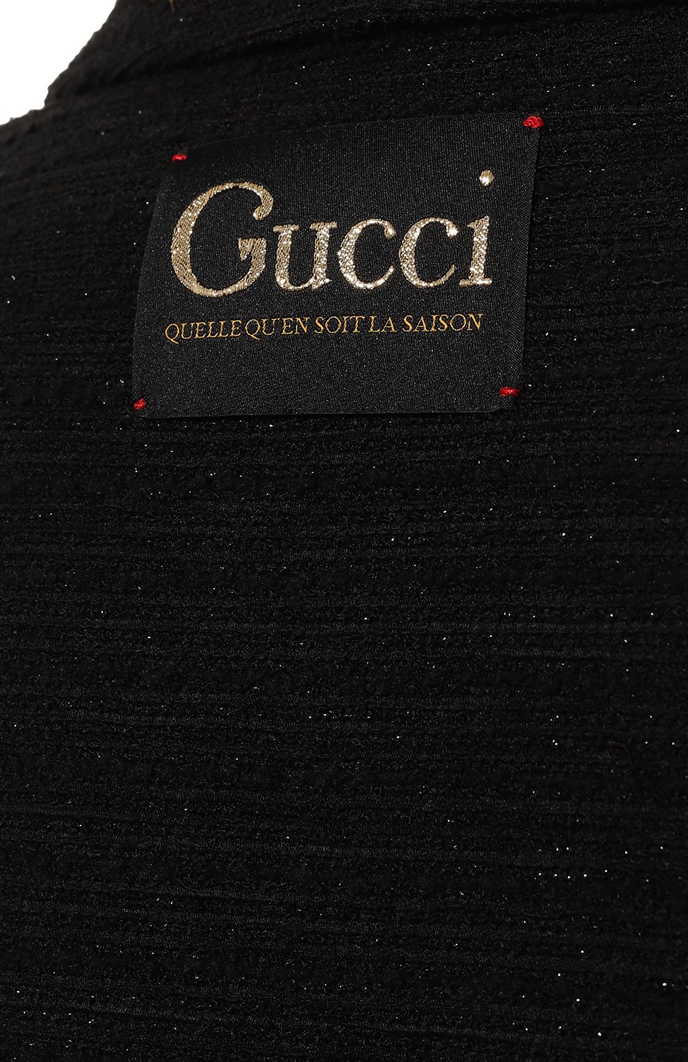 Шерстяной жакет GUCCI черного цвета по цене 331200 руб., арт. 643287 ZAF3G, фото 5 Шерстяной жакет GUCCI, арт. 643287 ZAF3G, фото 5