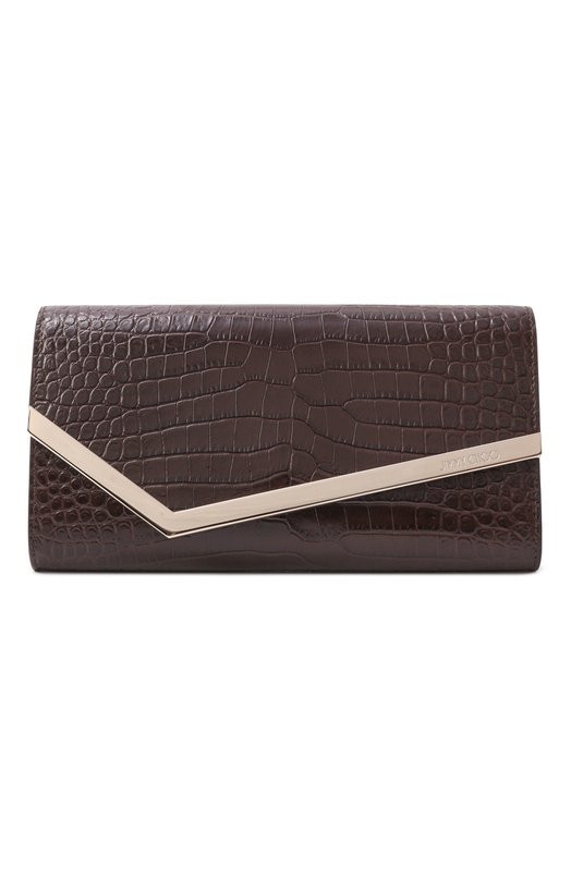 Клатч Emmie Jimmy Choo EMMIE/JZI Коричневый EMMIE/JZI