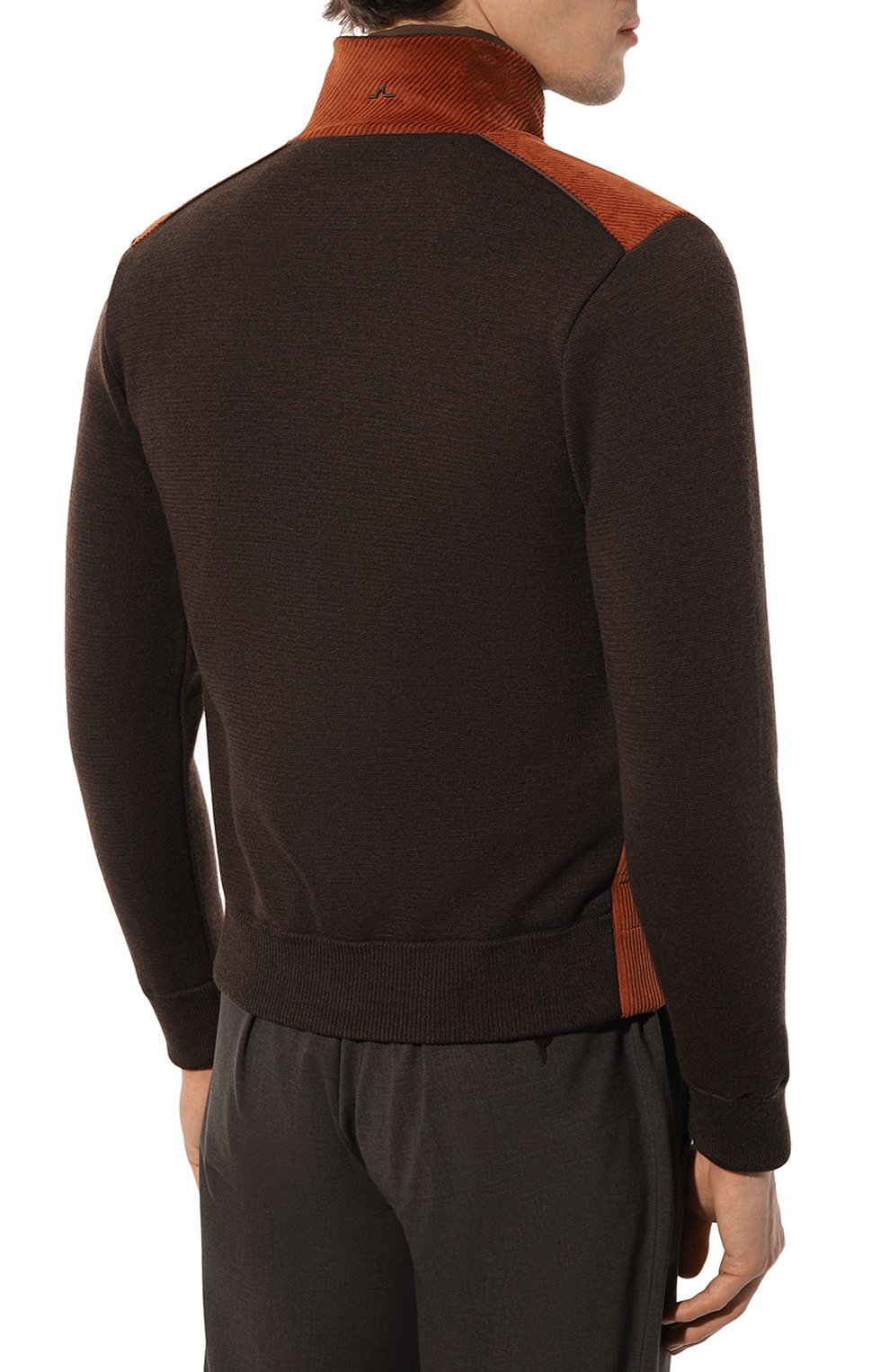 Кардиган с отделкой из вельвета PAUL&SHARK, арт. 14311233/S, фото 4