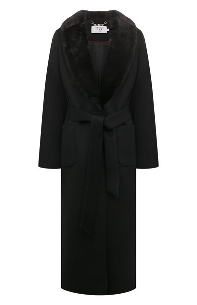 Пальто с воротником из меха норки SEVEN LAB, арт. SCP.20.900.364, фото 1