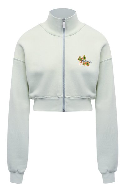 Женский хлопковая толстовка OFF-WHITE, арт. 0WBE006F24FLE001