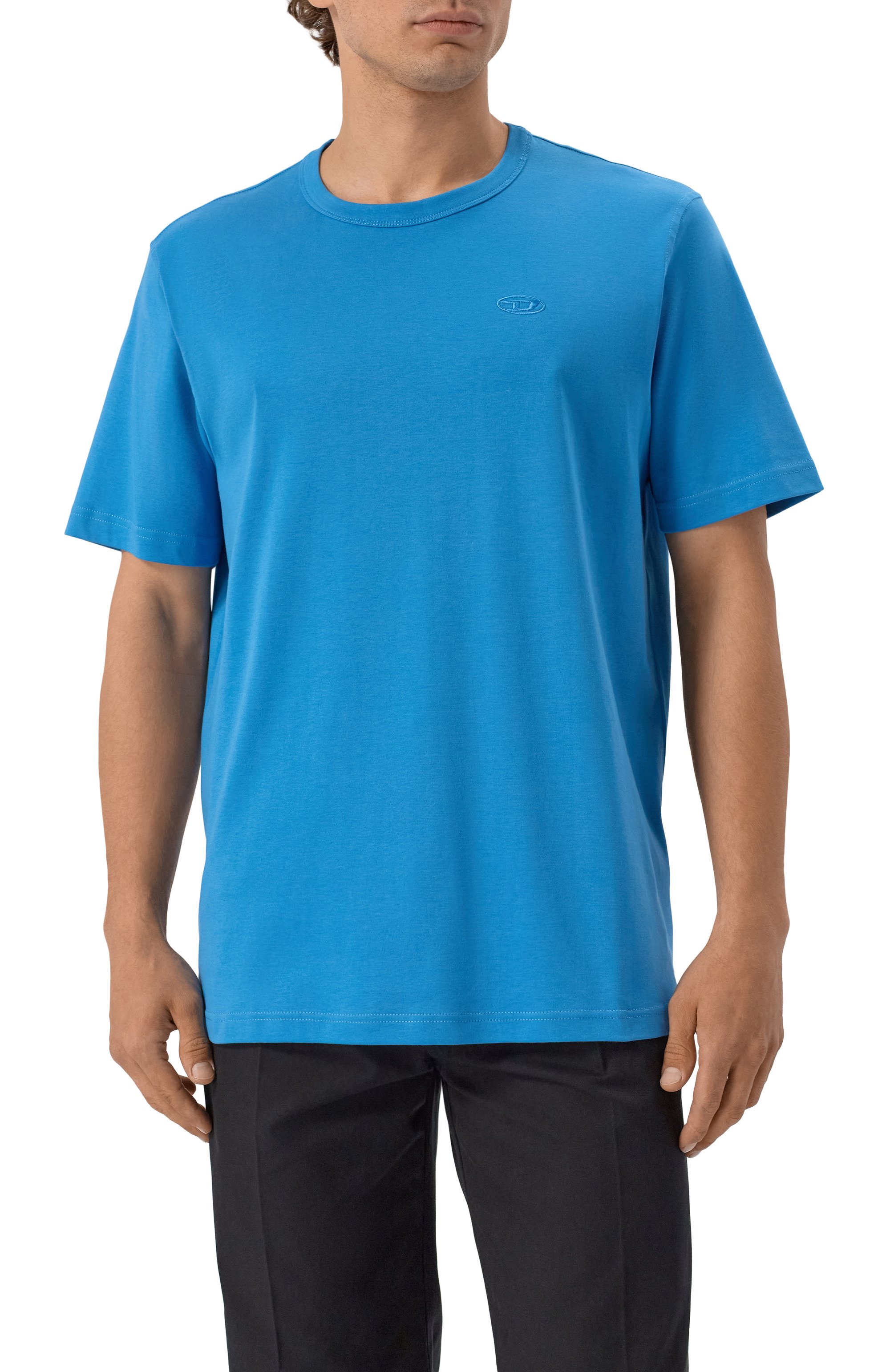 Хлопковая футболка DIESEL, арт. A16672/0AIJU, фото 3