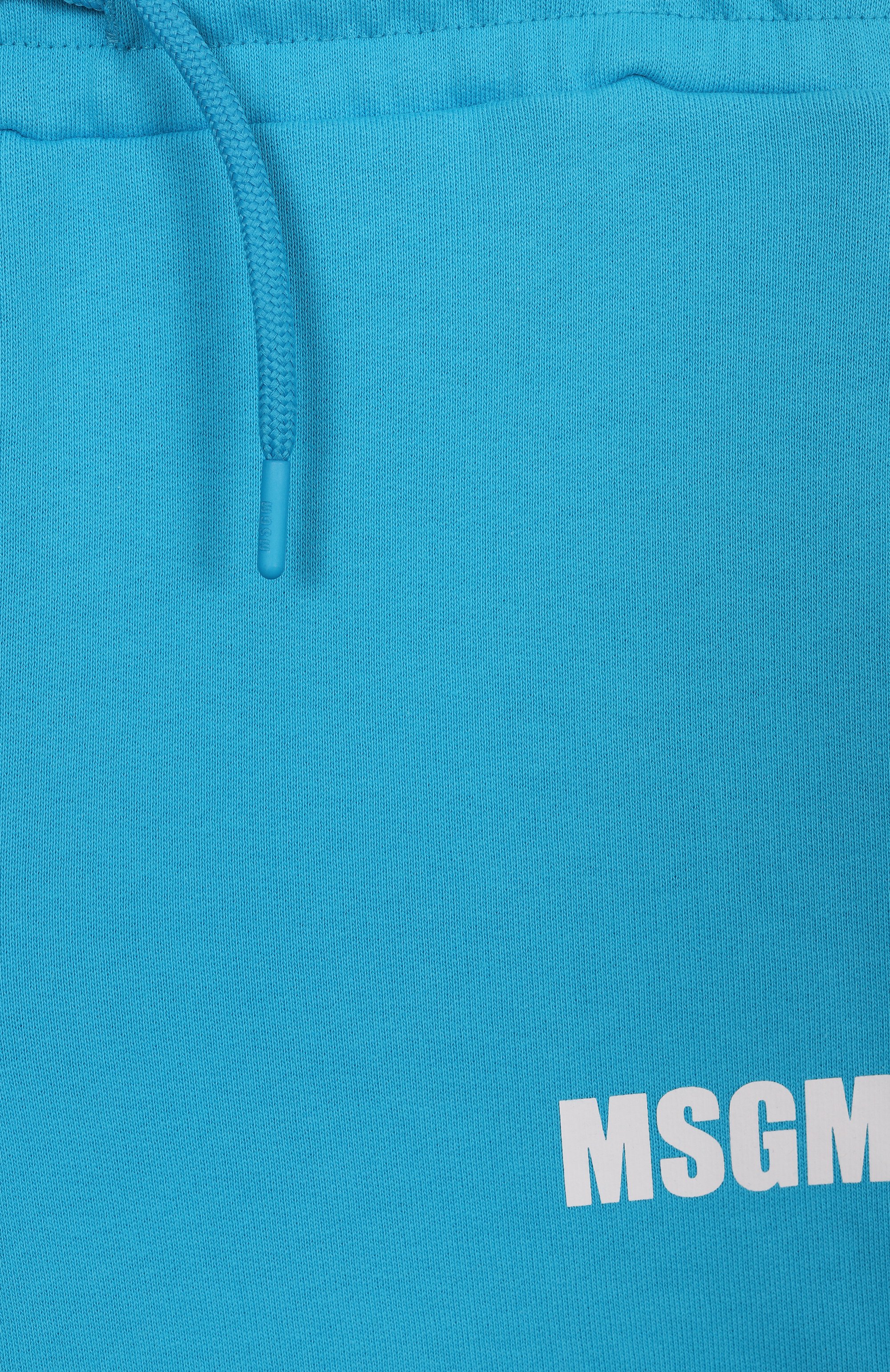 Хлопковые шорты MSGM KIDS, арт. S5MSJUBE072, фото 3