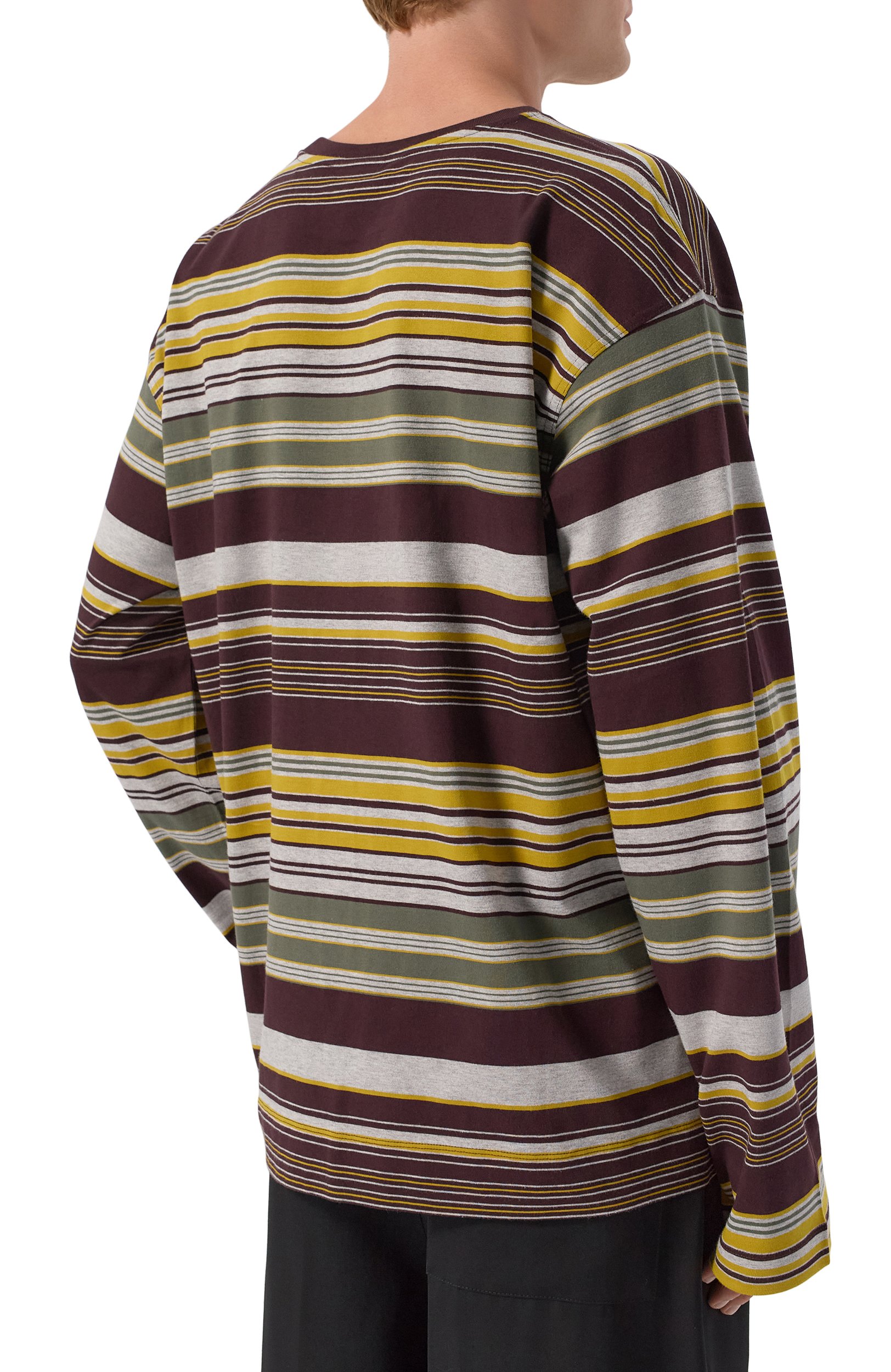 Хлопковый лонгслив DRIES VAN NOTEN, арт. 021164/4605, фото 4