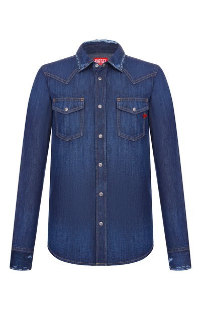 Мужская джинсовая рубашка DIESEL, арт. A12622/0BEBP