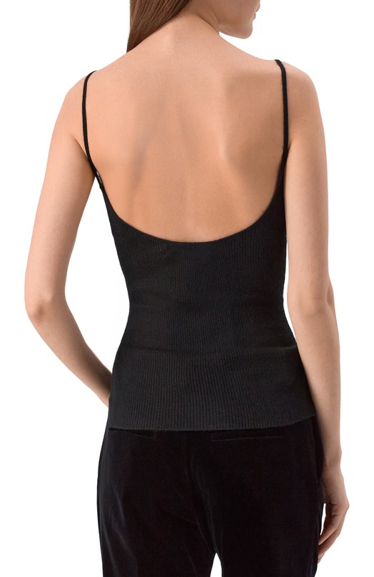 Кашемировая майка arch4 KNVS25352 Чёрный  KNVS25352 Фото 4