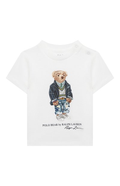 Хлопковая футболка POLO RALPH LAUREN, арт. 320865660, фото 1