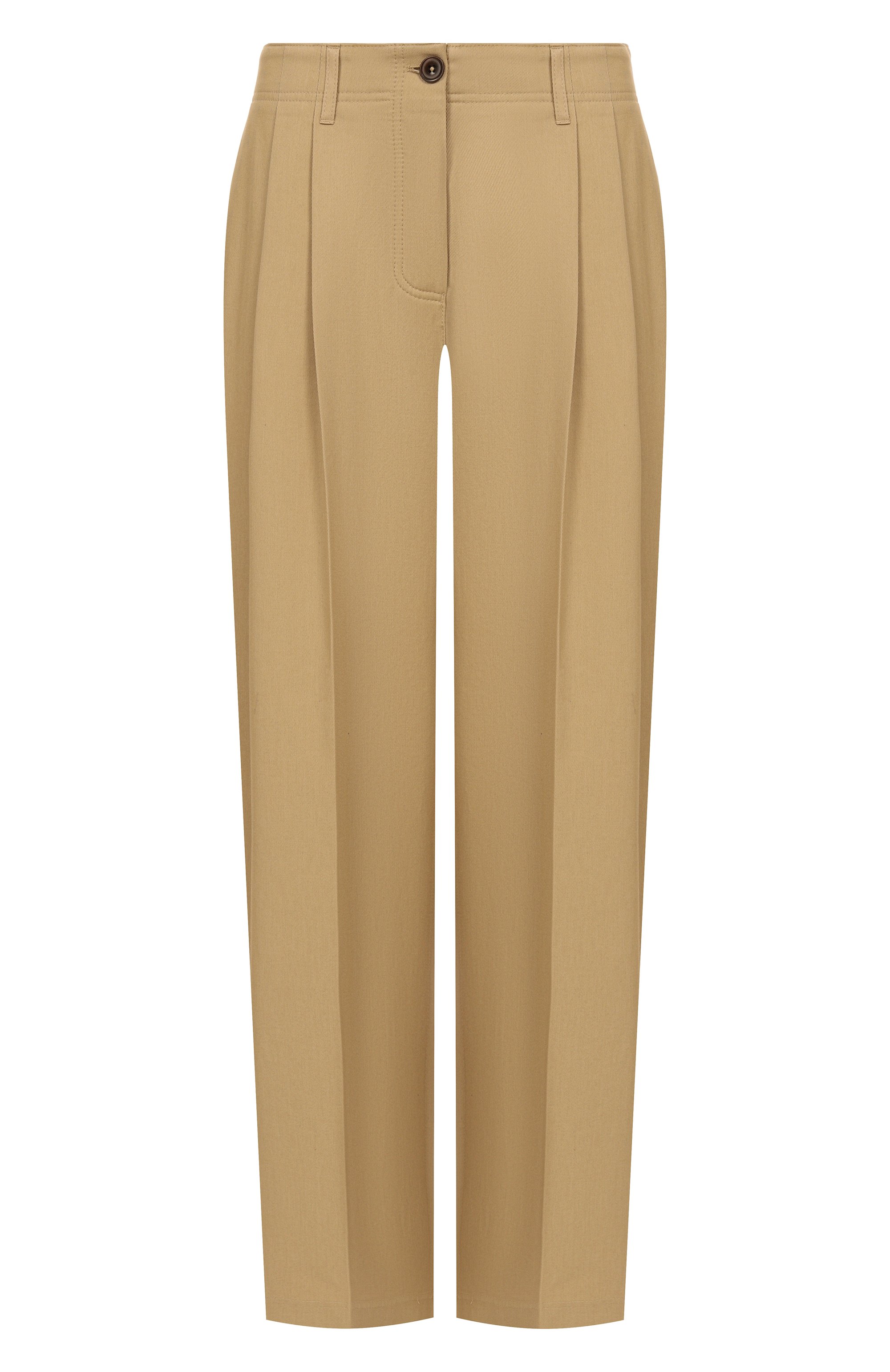 Хлопковые брюки TOTEME, арт. 242-WRB1641-FB0103, фото 1