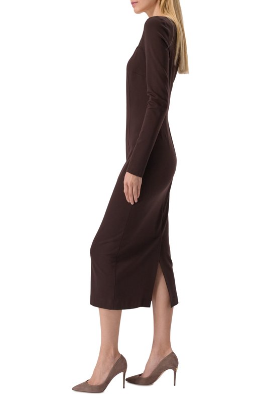 Замшевые туфли Cardinale 90 Dolce & Gabbana CD1840/B1275 Коричневый  CD1840/B1275 Фото 2