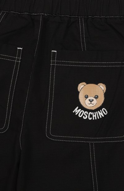 Хлопковые брюки-карго MOSCHINO, арт. HUP08J/LZA24/10-14, фото 3