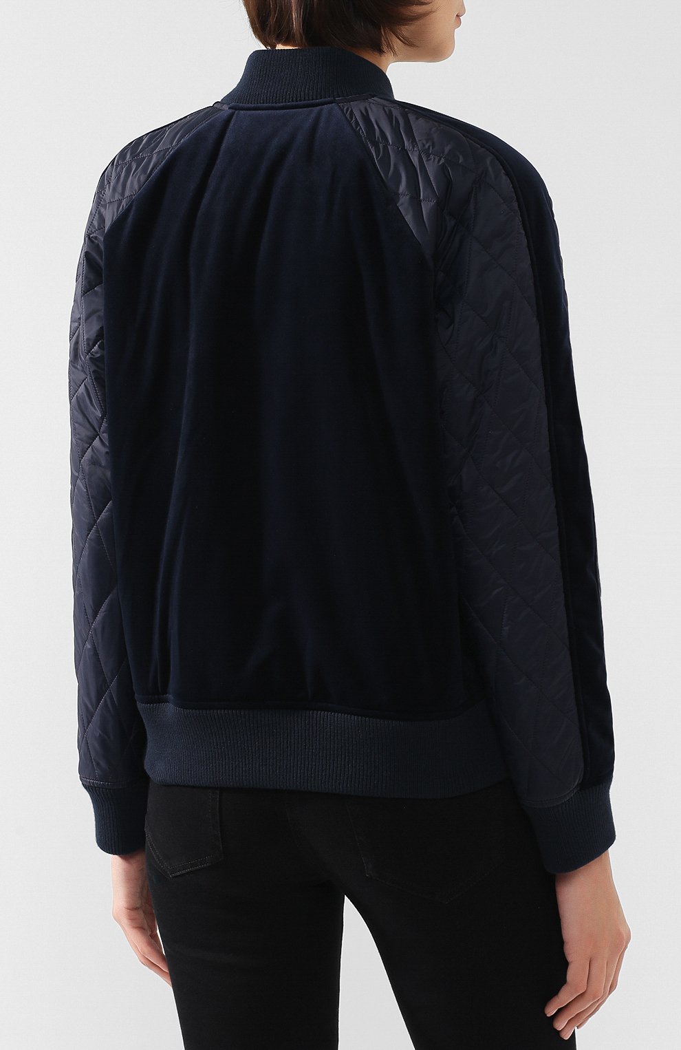 Бомбер GOLDEN GOOSE DELUXE BRAND синего цвета по цене 69050 руб., арт. G35WP069.A1, фото 4 Бомбер GOLDEN GOOSE DELUXE BRAND, арт. G35WP069.A1, фото 4