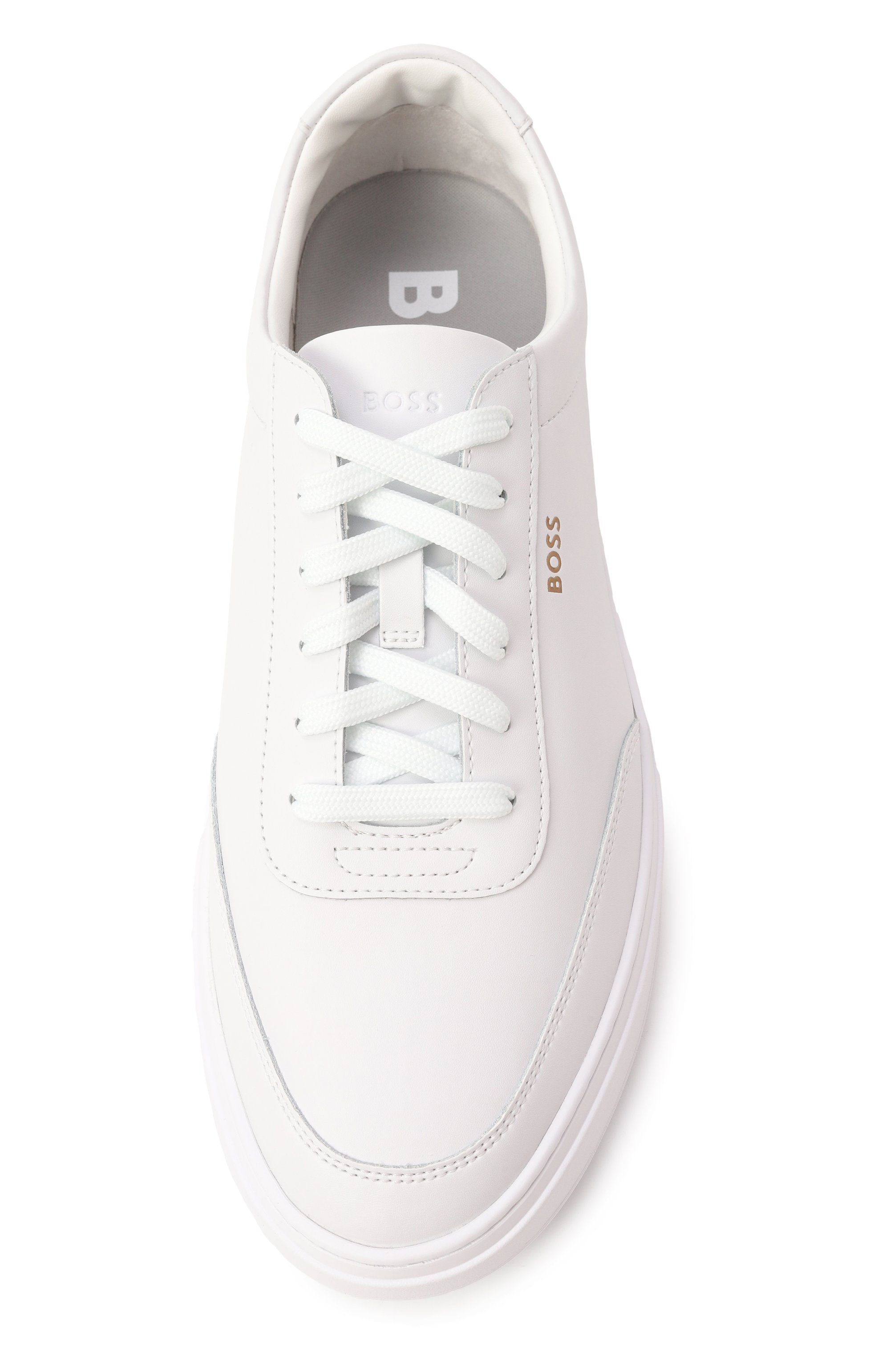 Кожаные кеды kieran BOSS, арт. 50536504, фото 6