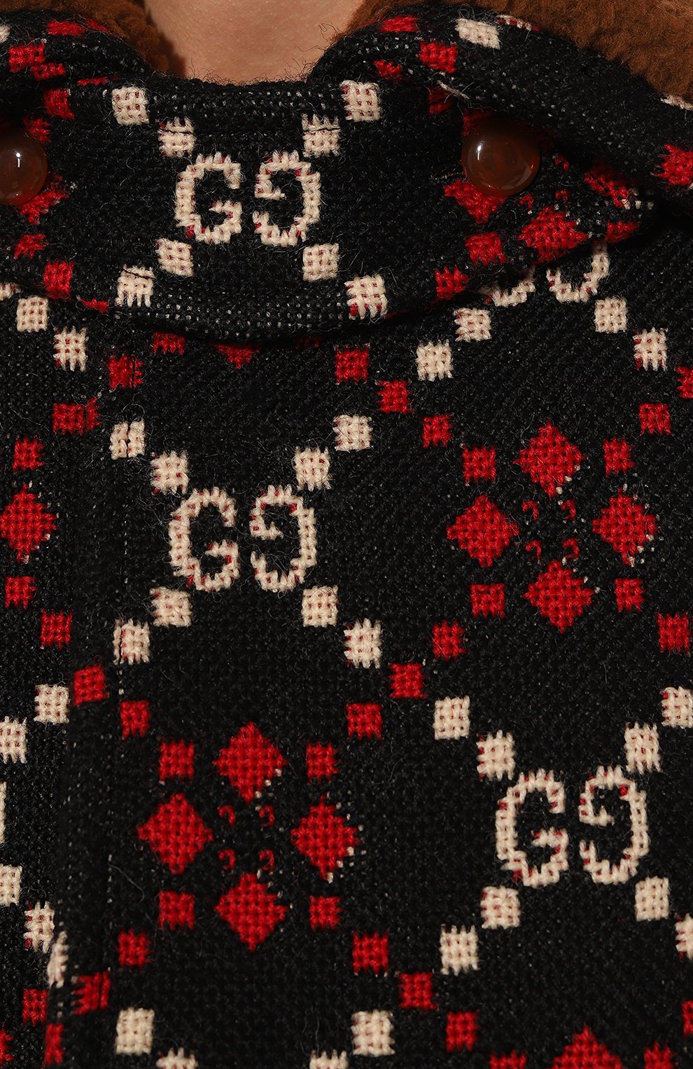 Шерстяное пальто GUCCI, арт. 542933 Z507M, фото 5