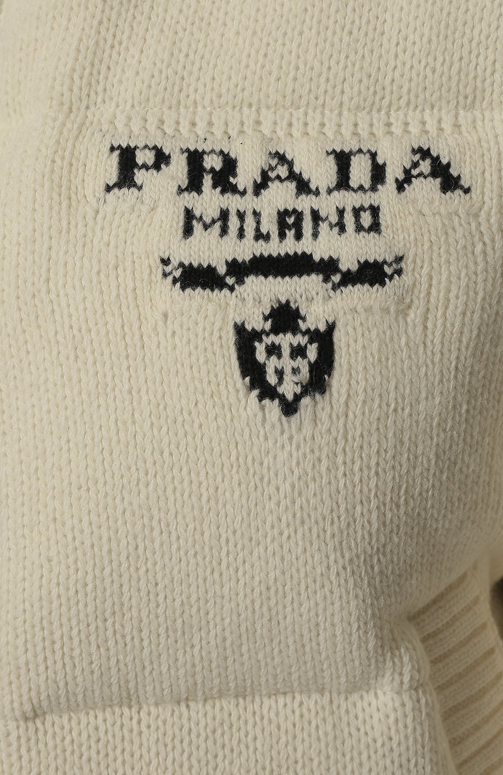 Пуховик из шерсти и кашемира PRADA, арт. 292028-10PH-F0009-212, фото 5