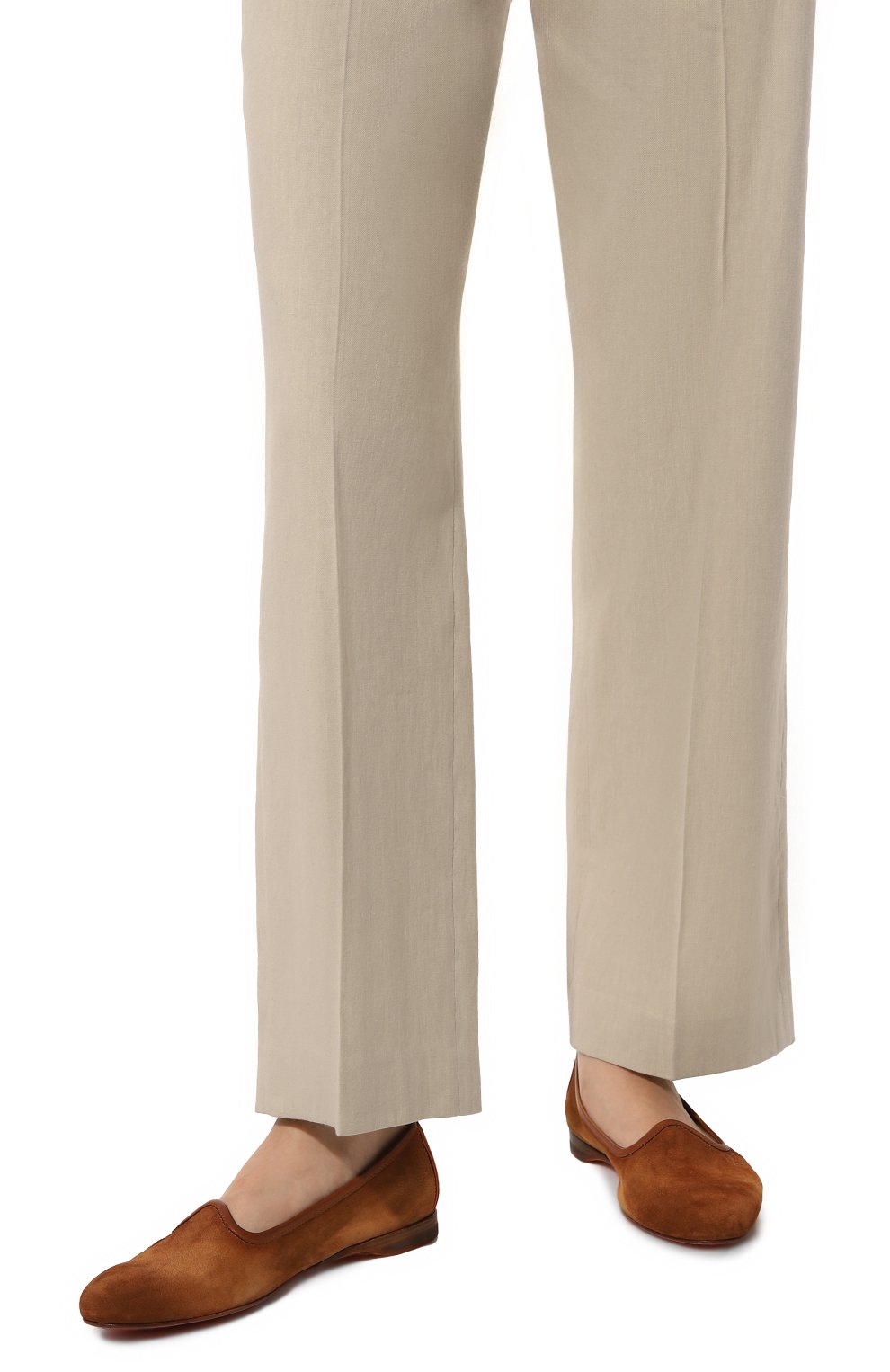 Замшевые лоферы SANTONI, арт. WUAY71013SA5SAEAC39, фото 3