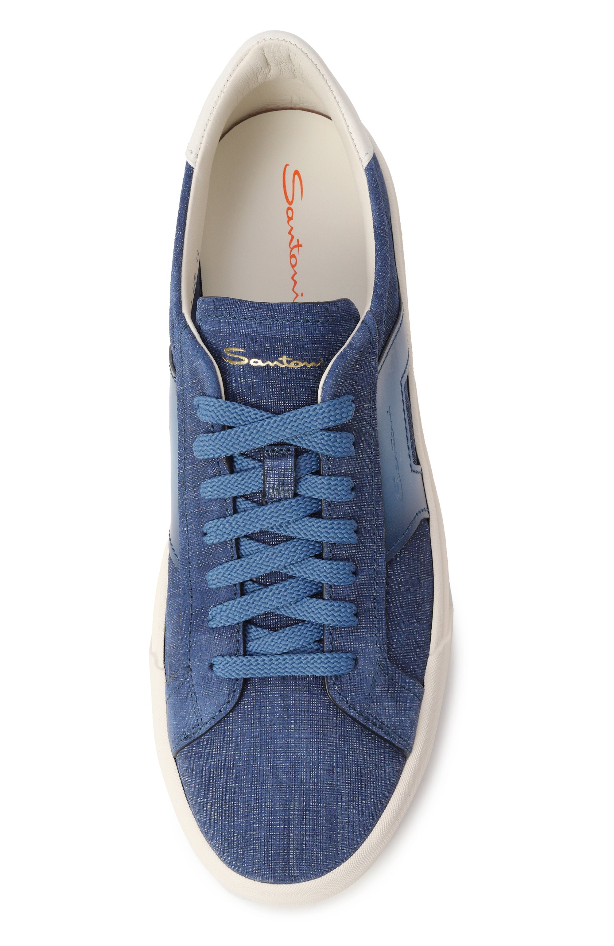 Замшевые кеды gloria SANTONI, арт. MBGG21964PNNCFCT, фото 6