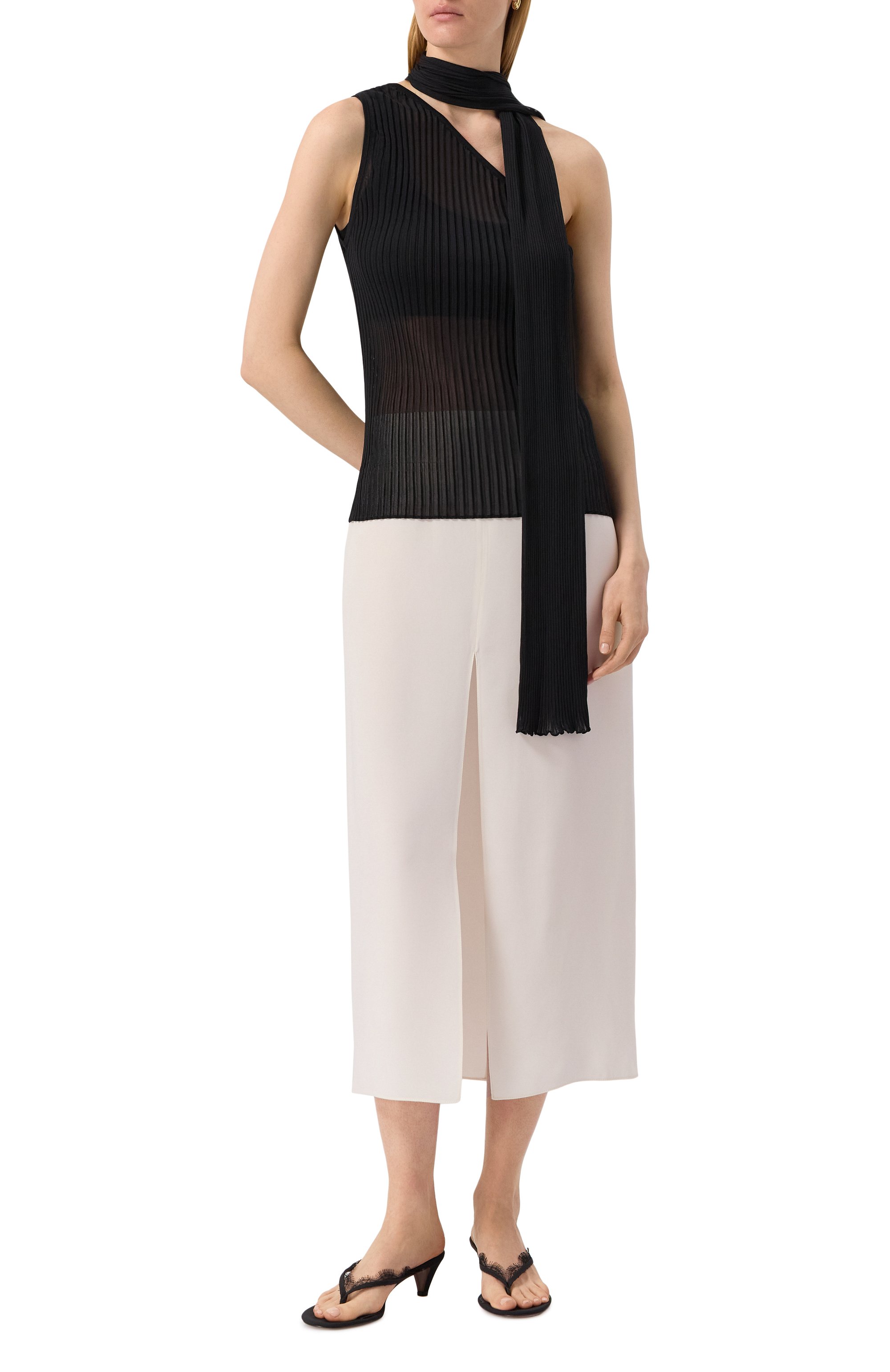 Шелковая юбка 12 STOREEZ, арт. 130007, фото 2