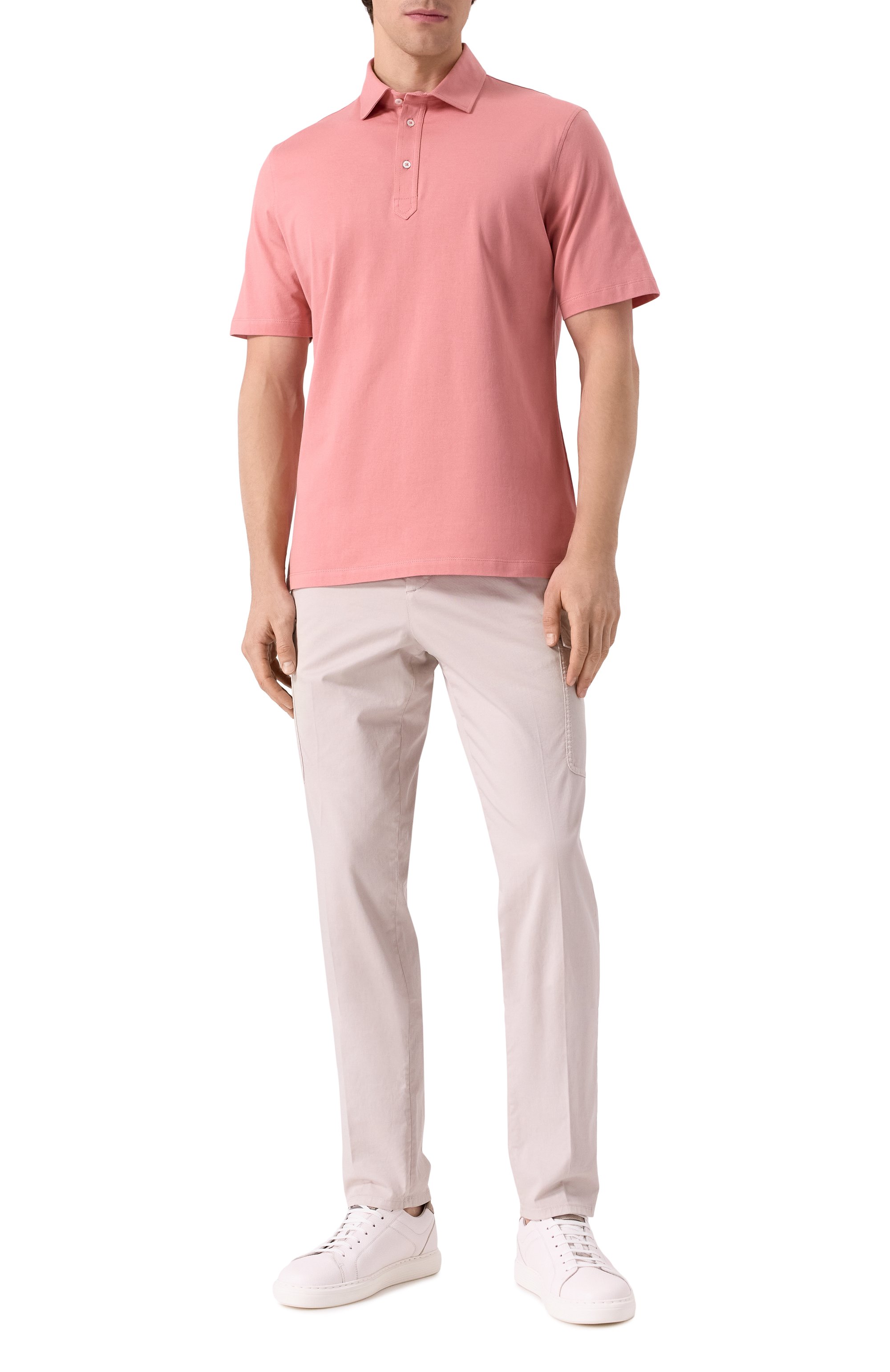 Хлопковое поло BRUNELLO CUCINELLI, арт. M0B133936, фото 2