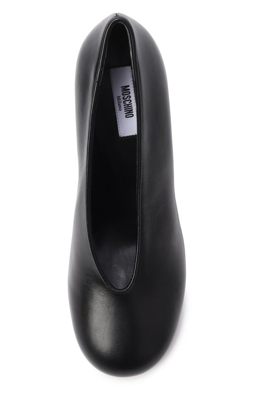 Кожаные туфли Moschino MA1006AC10/MF0 Чёрный  MA1006AC10/MF0 Фото 6