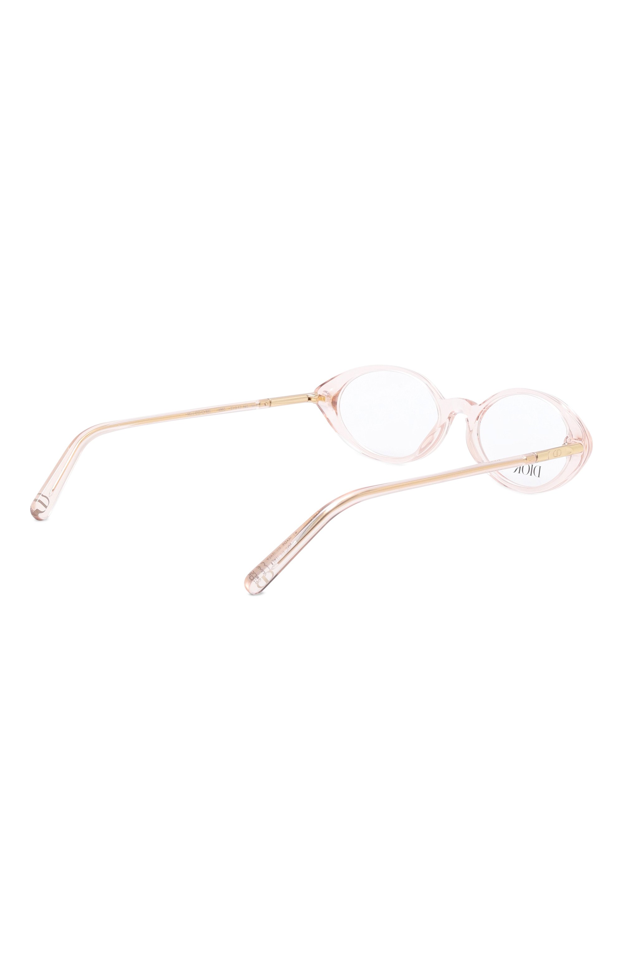 Оправа DIOR EYEWEAR светло-розового цвета по цене 51100 руб., арт. MINI CD 0 R8I 4000, фото 4 Оправа DIOR EYEWEAR, арт. MINI CD 0 R8I 4000, фото 4
