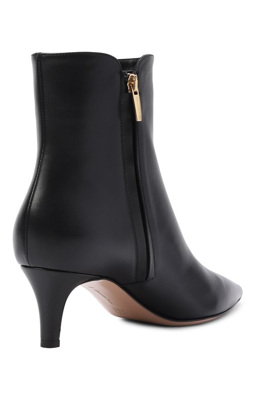 Кожаные ботильоны Levy 55 Gianvito Rossi G73868.55RIC.VGINER0 Чёрный  G73868.55RIC.VGINER0 Фото 5
