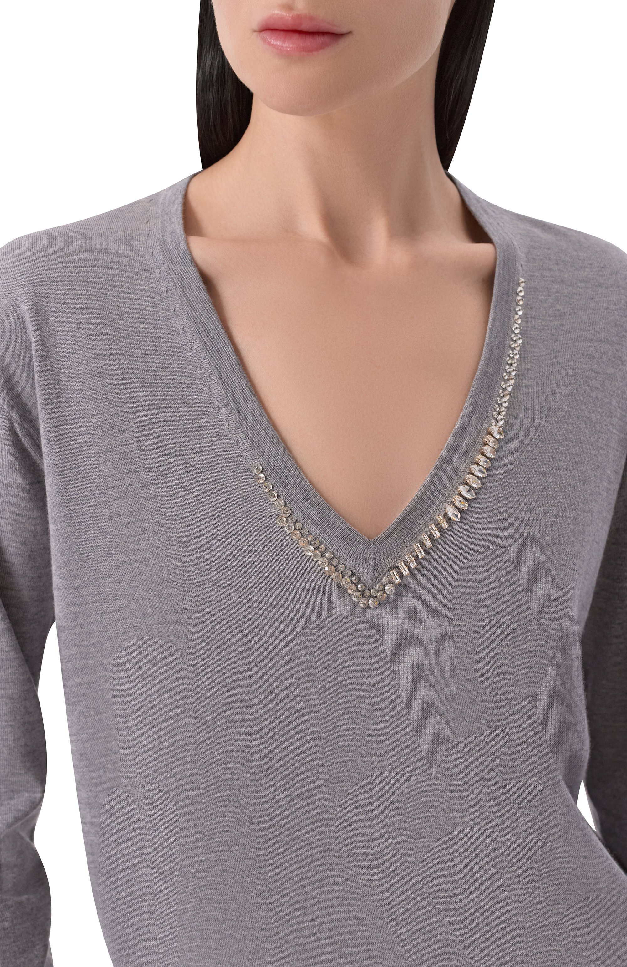 Шерстяной пуловер DRIES VAN NOTEN, арт. 011204/3700, фото 5