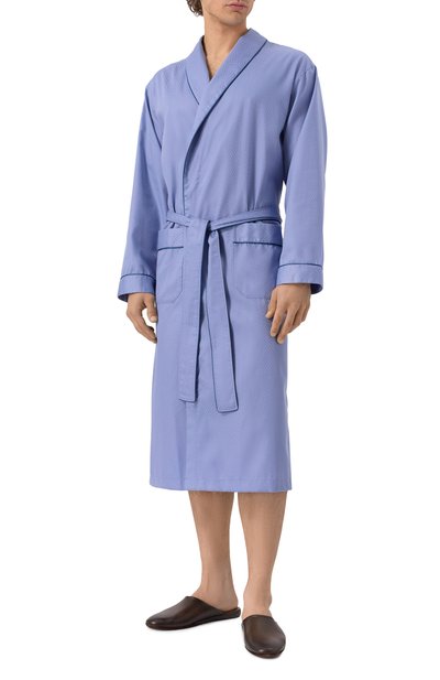 Хлопковый халат ZIMMERLI, арт. 4737-75141, фото 3