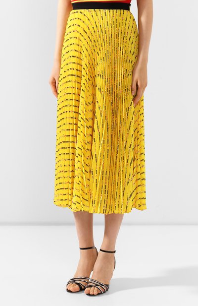 Плиссированная юбка MIU MIU, арт. MG1378-1WBI-F0377, фото 3