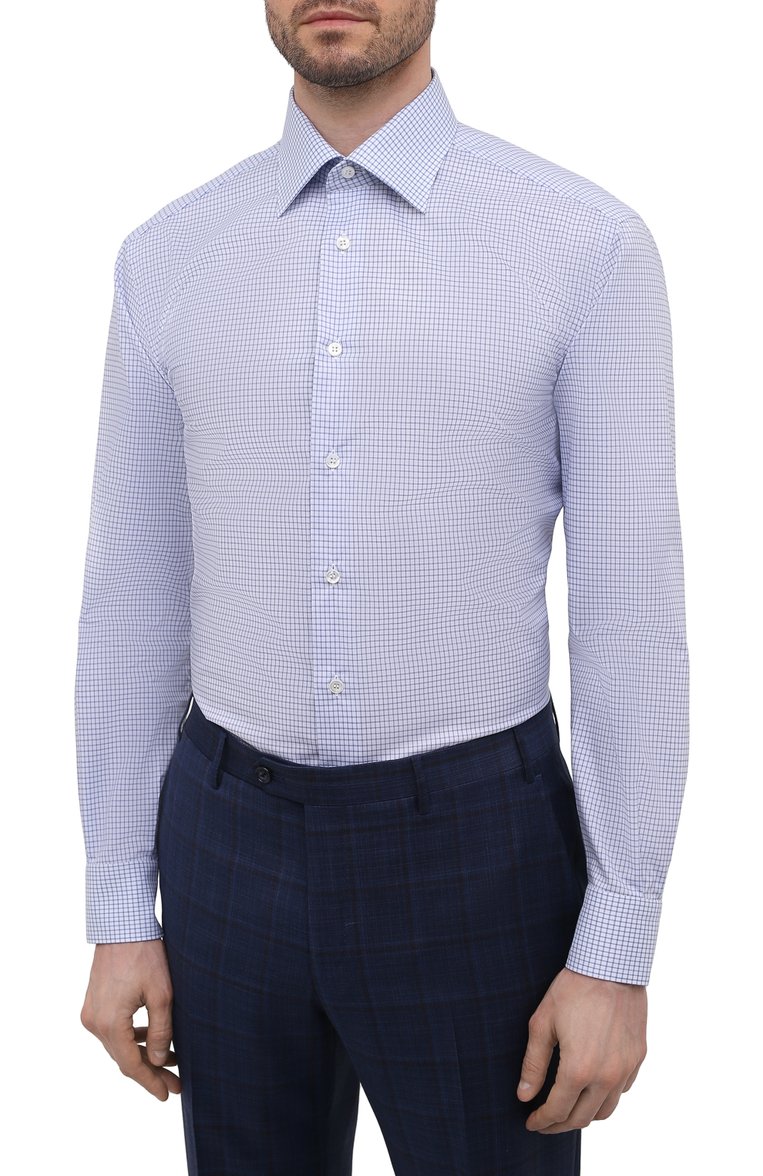 Хлопковая сорочка BRIONI, арт. RCA20L/P104N, фото 3