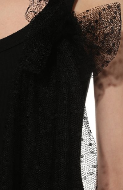 Хлопковое платье REDVALENTINO, арт. XR0MJ09F/6H3, фото 5