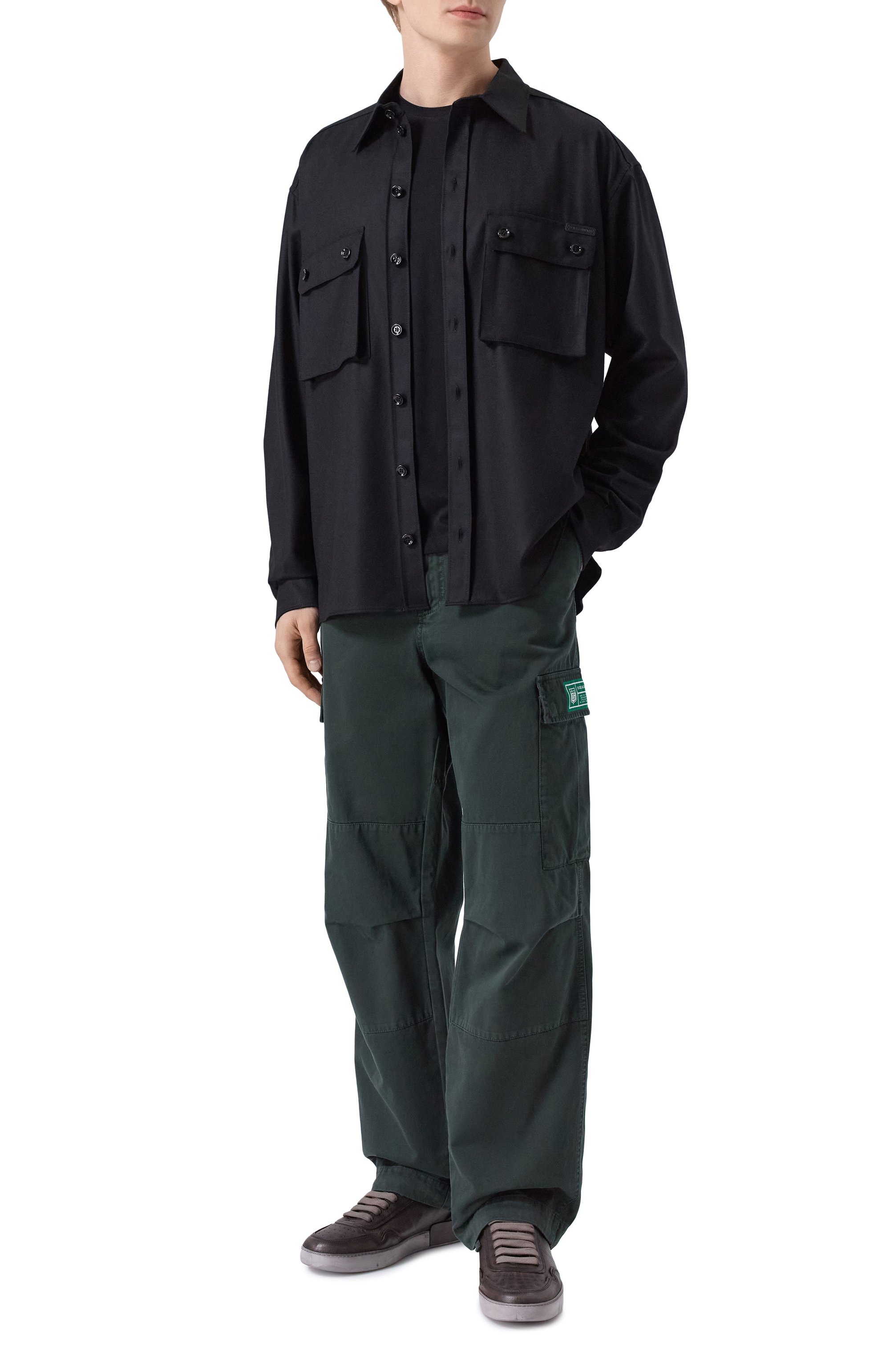 Кожаные кеды portofino DOLCE & GABBANA, арт. CS2378/AW467, фото 2