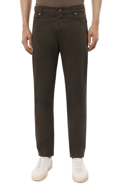 Хлопковые брюки KITON, арт. UPNJSK0600D, фото 3