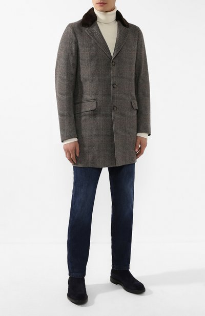 Замшевые челси MORESCHI, арт. 43249/SD, фото 2