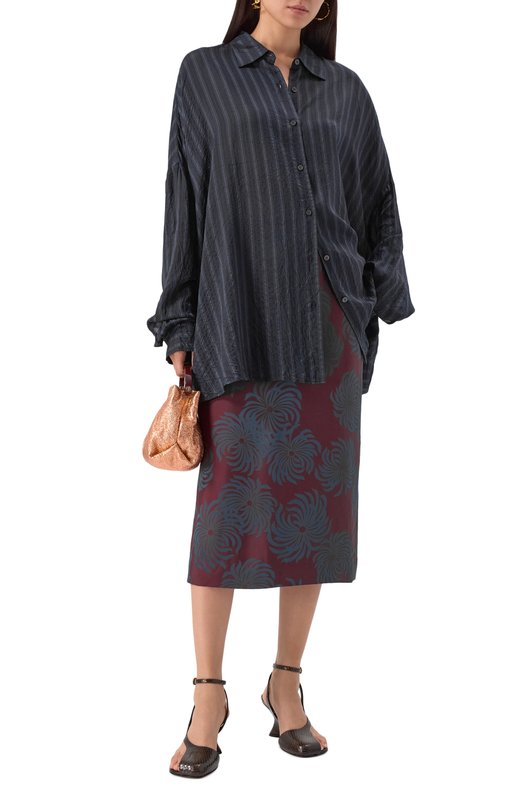 Рубашка Dries Van Noten 010700-2267-509 Синий  010700-2267-509 Фото 2