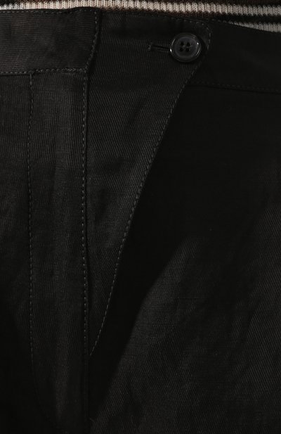 Льняные шорты ANN DEMEULEMEESTER, арт. 2001-1444-175-099, фото 5